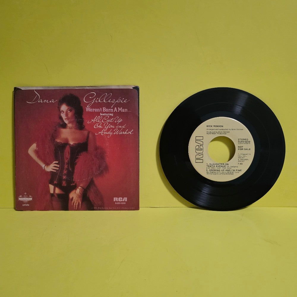 Mick Ronson - Dana Gillespie 7" Promo  - 1974 - DJEO 0259 - Used - EX - Vinyl