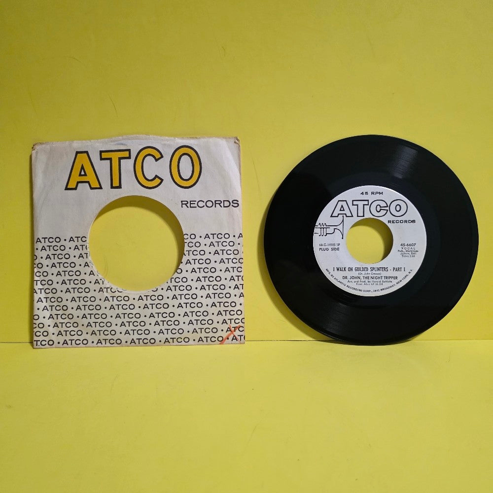 Dr. John, The Night Tripper - I Walk On Guilded Splinters Rare 7" Promo  - 1968 - 45-6607 - Used - VG++ - Vinyl