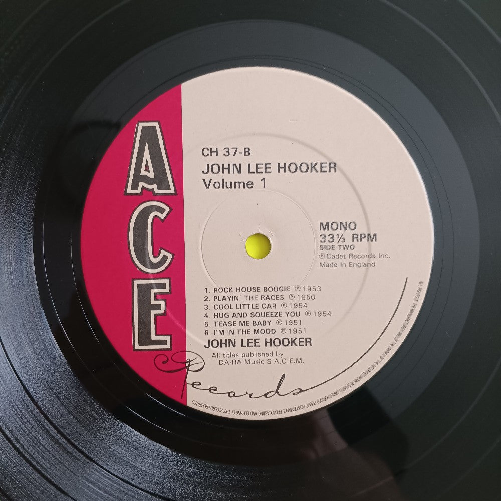 John Lee Hooker - Volume One UK - 1981 - CH 37 - Used - VG++ - Vinyl