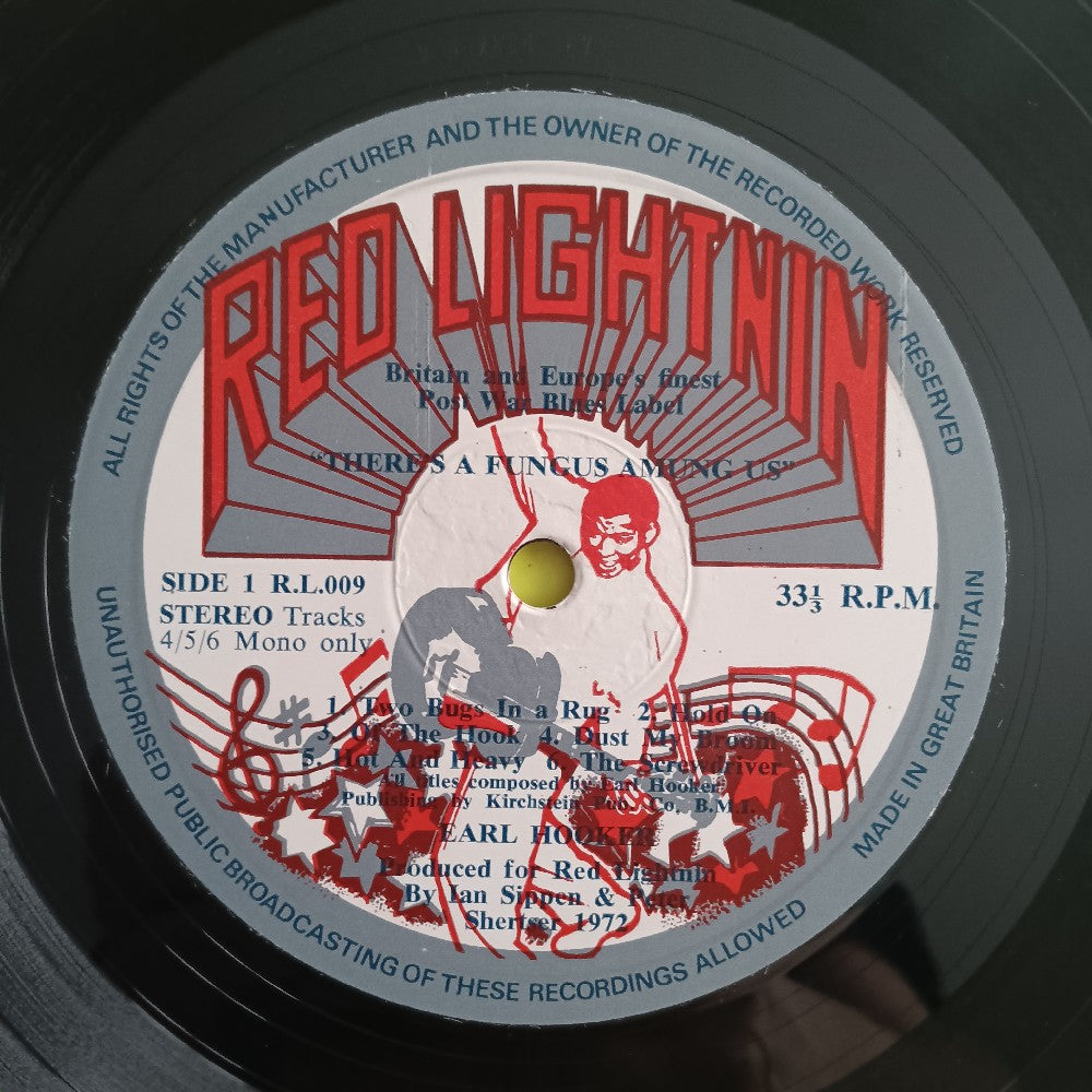 Early Hooker - There's A Fungus Amung Us UK - 1972 - RL 009 - Used - VG++ - Vinyl