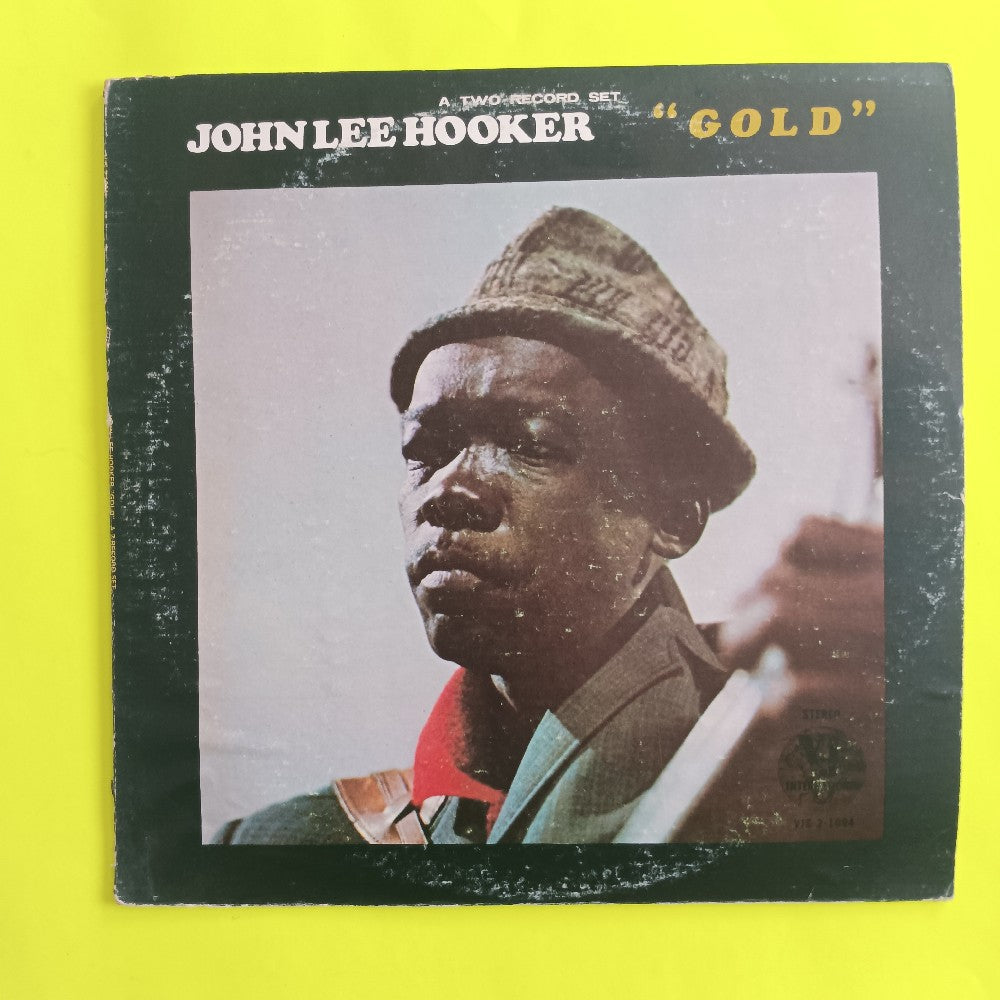 John Lee Hooker - Gold 2LP - 1977 - VJS 2-1004 - Used - VG++ - Vinyl