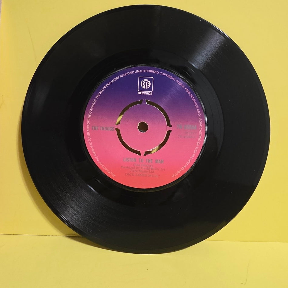 The Trogg - Listen To The Man 7" Uk - 1973 - 7N 45244 - Used - VG++ - Vinyl