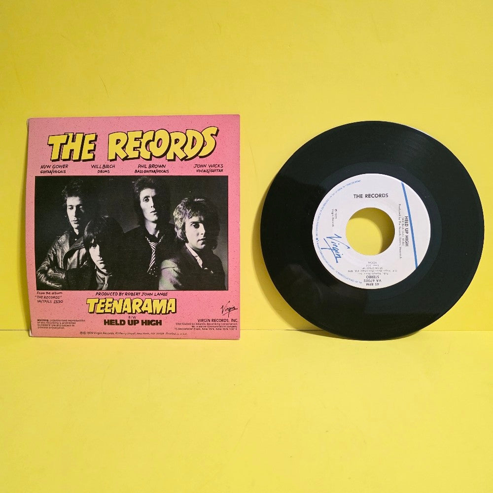 The Recods - Teenarama  7" - 1979 - VA 67002 - Used - VG++ - Vinyl