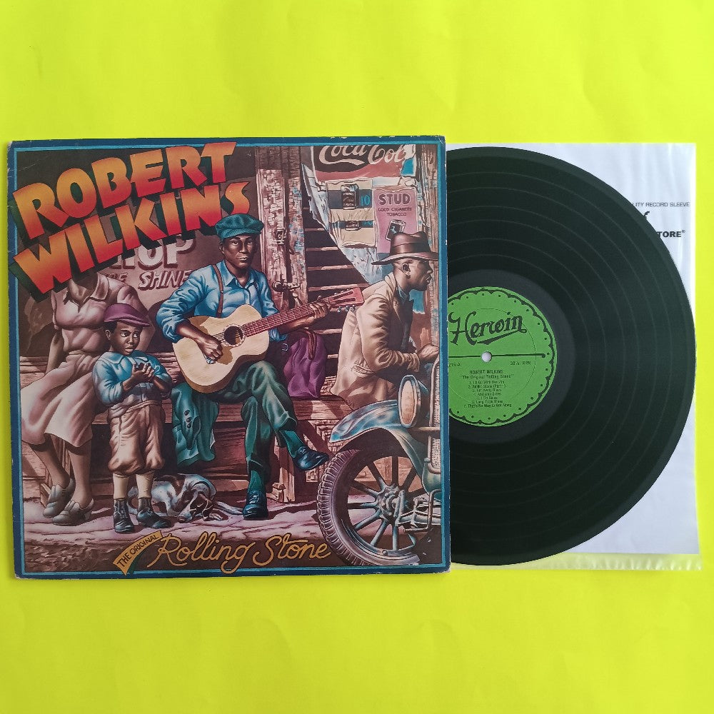 Robert Wilkins - The Original Rolling Stone - 1980 - Herein 215 - Used - VG++ - Vinyl