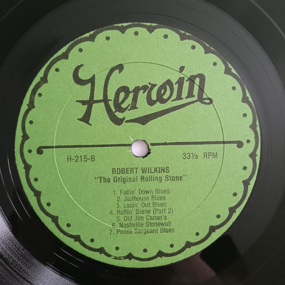 Robert Wilkins - The Original Rolling Stone - 1980 - Herein 215 - Used - VG++ - Vinyl