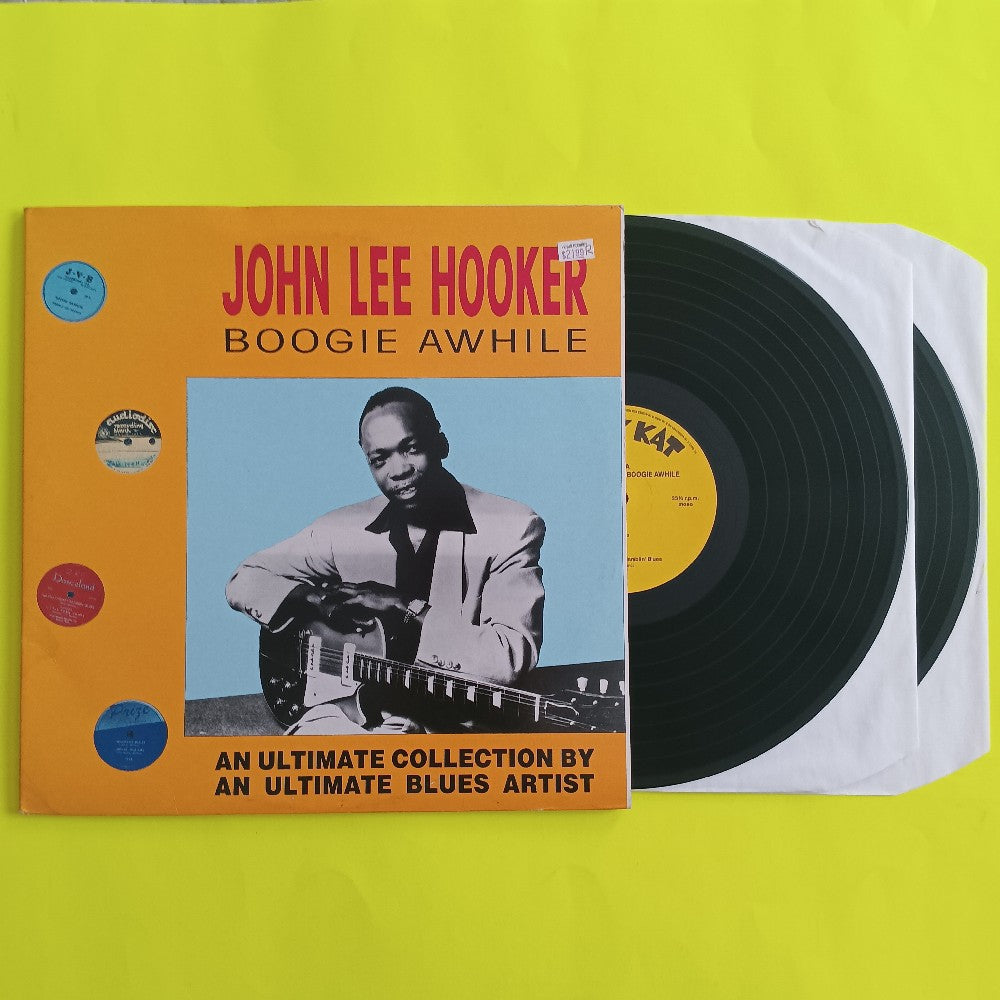 John Lee Hooker - Boogie Awhile UK - 1990 - KK200 - Used - VG++ - Vinyl