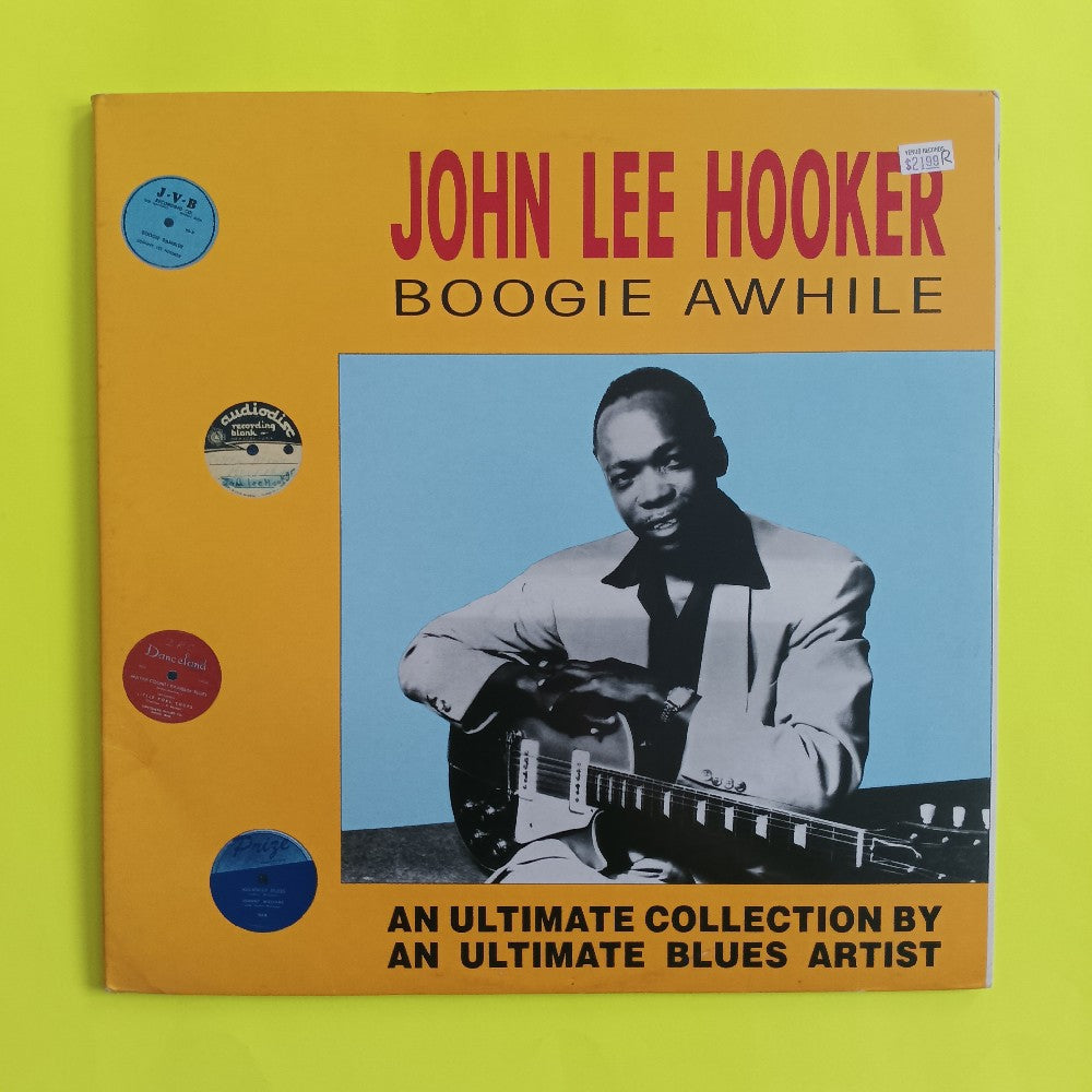 John Lee Hooker - Boogie Awhile UK - 1990 - KK200 - Used - VG++ - Vinyl