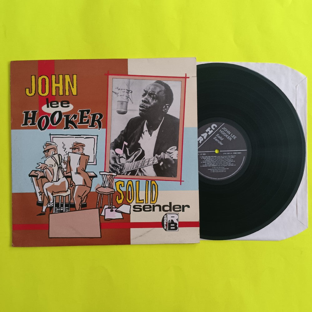 John Lee Hooker - Solid Sender UK - 1984 - CRB 1081 - Used - VG++ - Vinyl