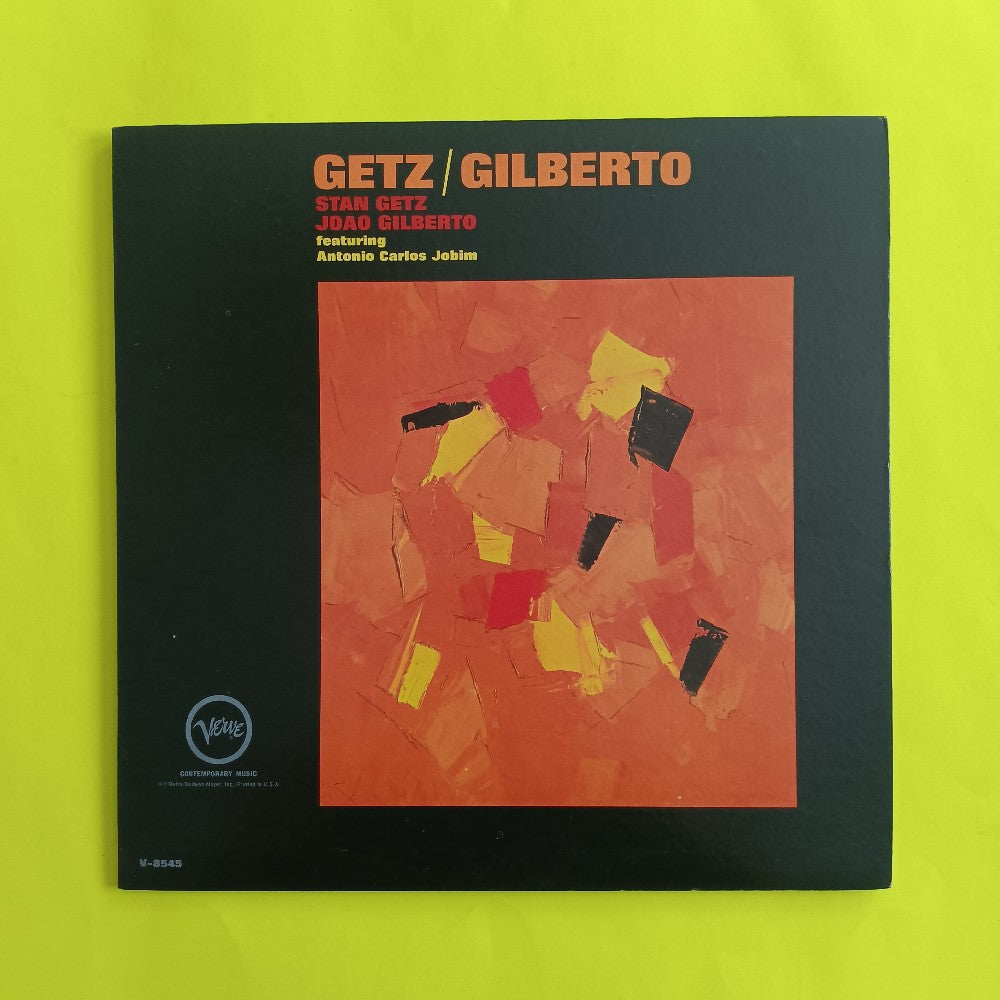Stan Getz / Joao Gilberto - Getz / Gilberto OG Mono - 1964 - V-8545 - Used - VG++ - Vinyl