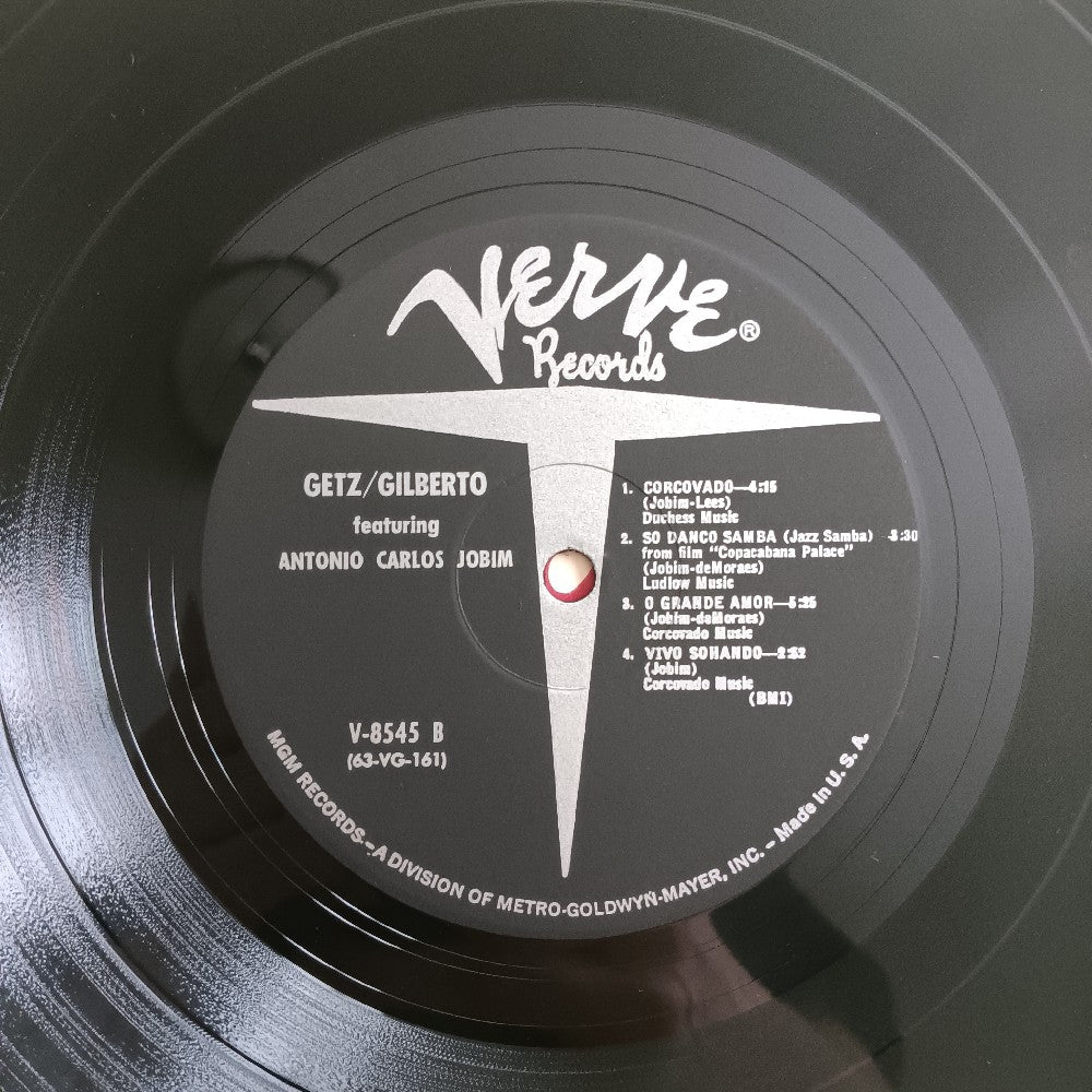Stan Getz / Joao Gilberto - Getz / Gilberto OG Mono - 1964 - V-8545 - Used - VG++ - Vinyl