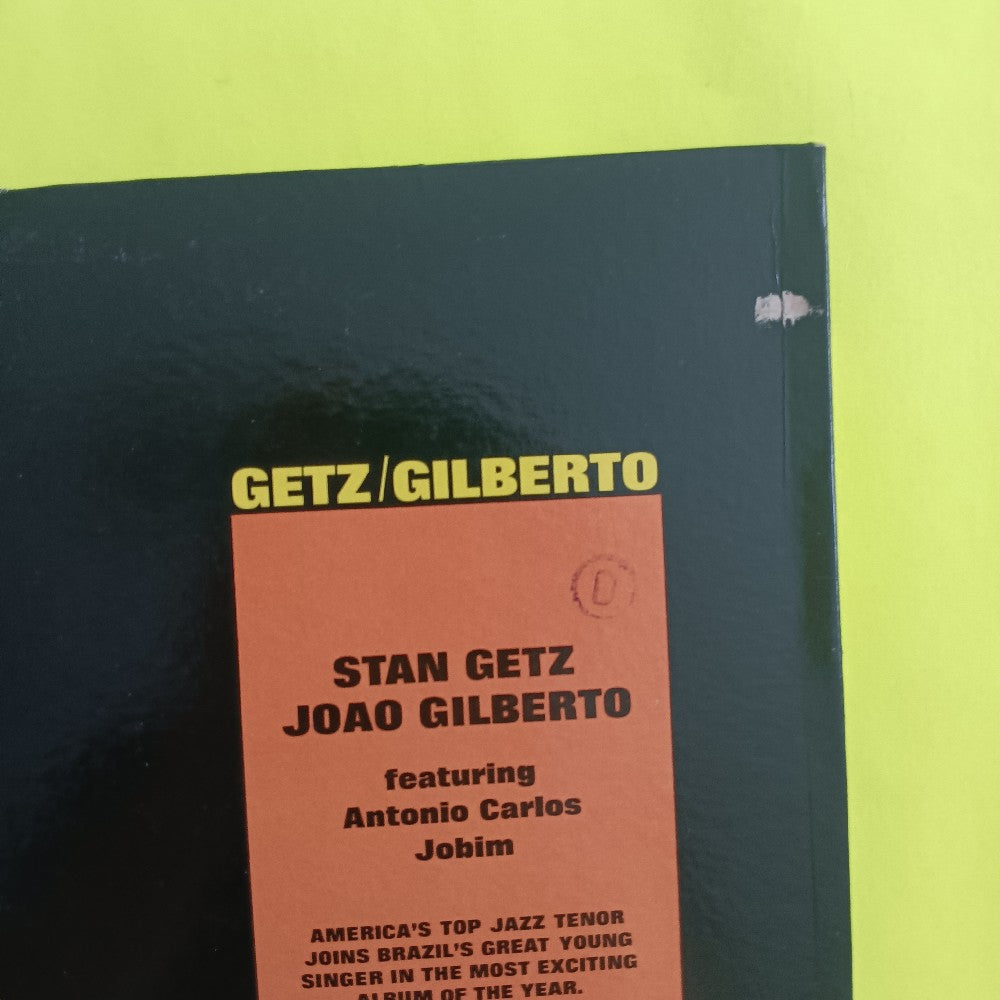 Stan Getz / Joao Gilberto - Getz / Gilberto OG Mono - 1964 - V-8545 - Used - VG++ - Vinyl