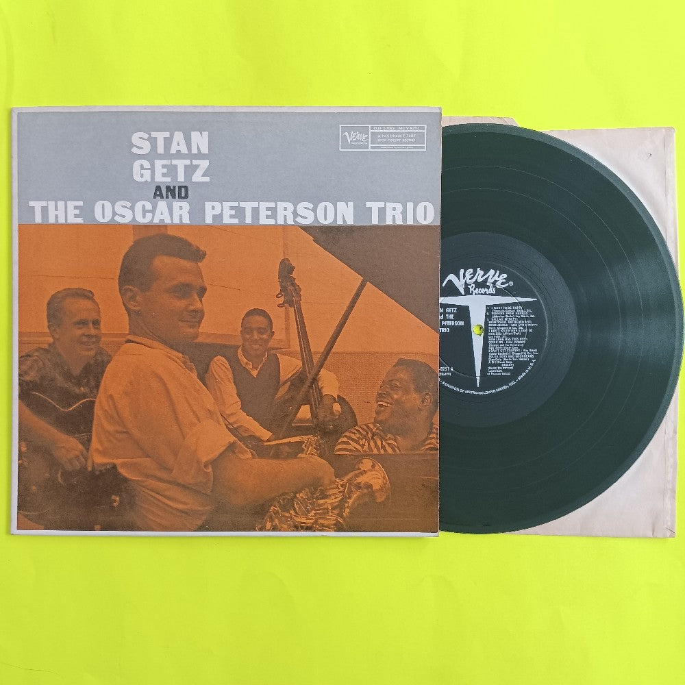 Stan Getz - And The Oscar Peterson Trio DG MONO - V-8251 - Used - VG++ - Vinyl