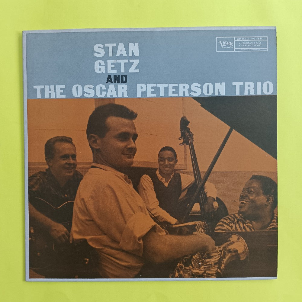 Stan Getz - And The Oscar Peterson Trio DG MONO - V-8251 - Used - VG++ - Vinyl