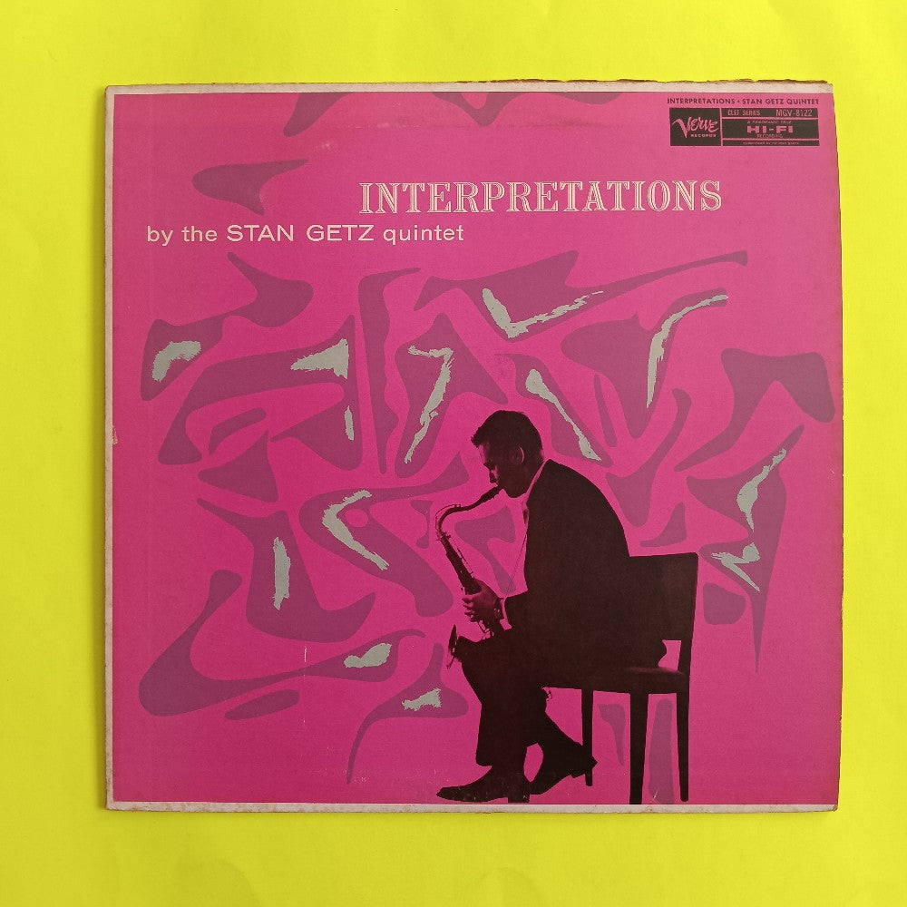Stan Getz Quintet - Interpretations By Stan Getz #3 OG DG MONO - 1957 - MG V-8122 - Used - VG++ - Vinyl