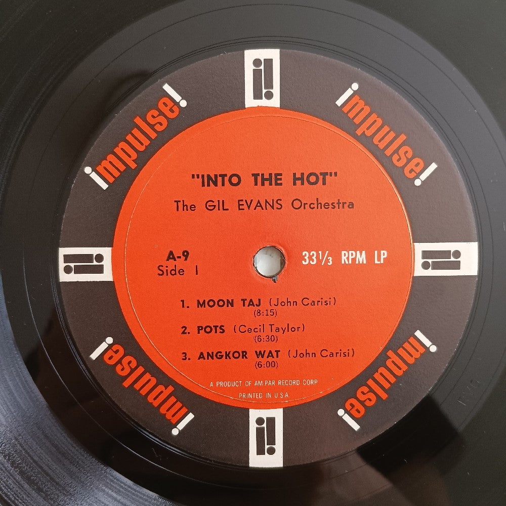 Gil Evans Orchestra - Into The Hot OG MONO AM-PAR RVG - 1962 - A-9 - Used - VG++ - Vinyl