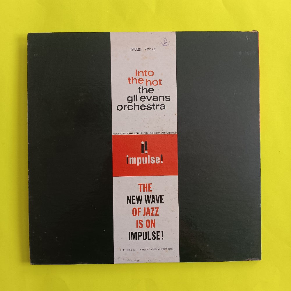 Gil Evans Orchestra - Into The Hot OG MONO AM-PAR RVG - 1962 - A-9 - Used - VG++ - Vinyl