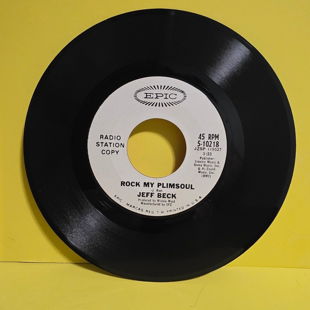 Jeff Beck - Talkyman 7" Promo  - 1967 - 5-10218 - Used - VG++ - Vinyl