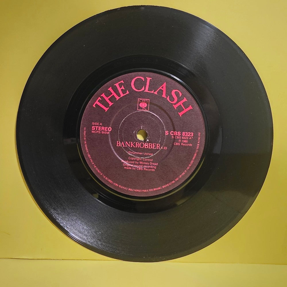 The Clash - Bankrobber  7" - 1980 - S CBS 8323 - Used - NM, EX - Vinyl