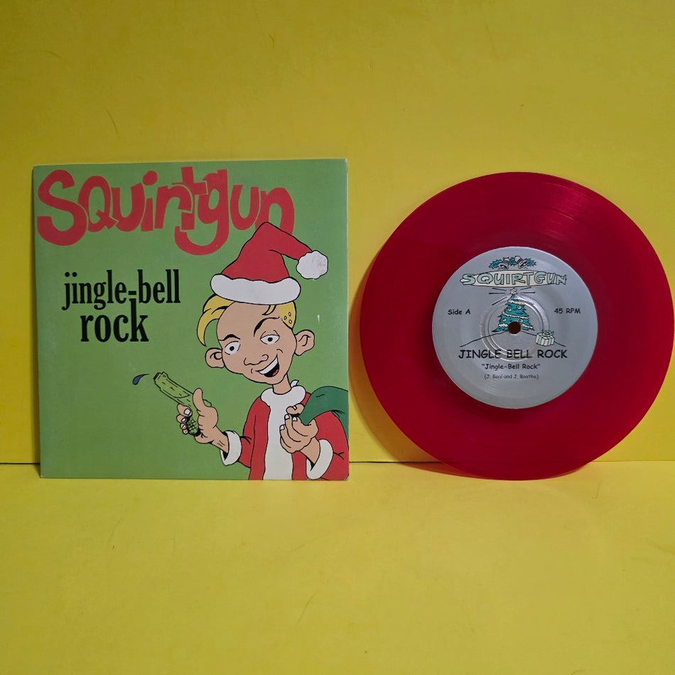 Squirtgun - Jingle-Bell Rock 7" - 1999 - IPR-001 - Used - EX - Vinyl