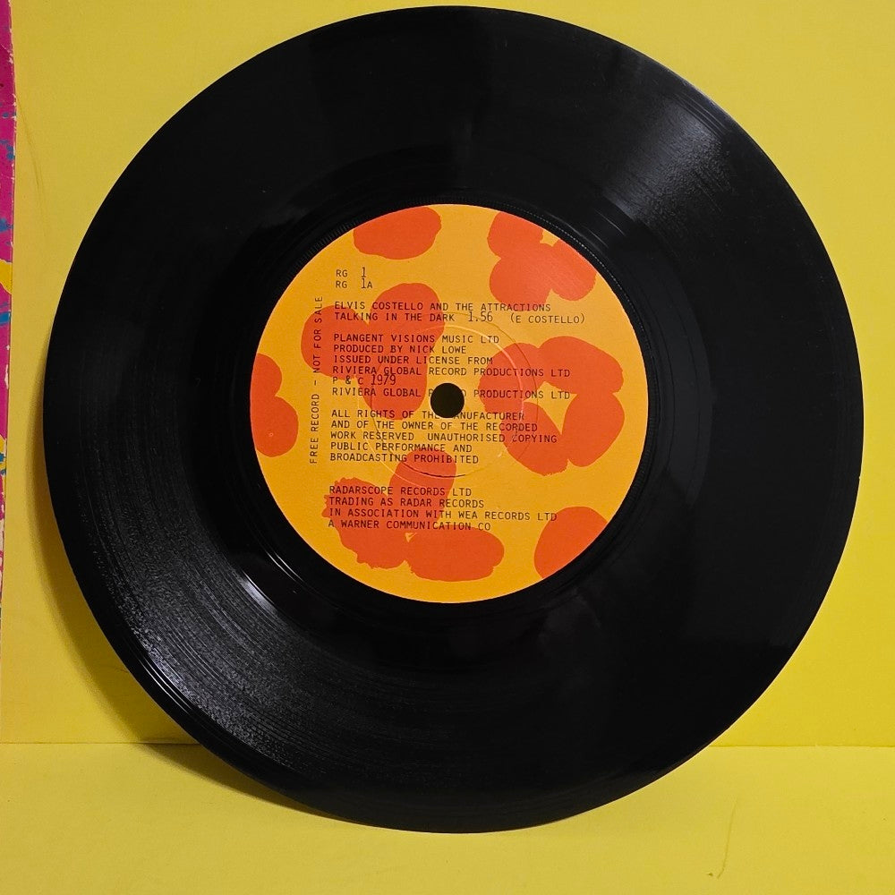 Elvis Costello  - Talking In The Dark 7" - 1978 - RG 1 - Used - VG++ - Vinyl