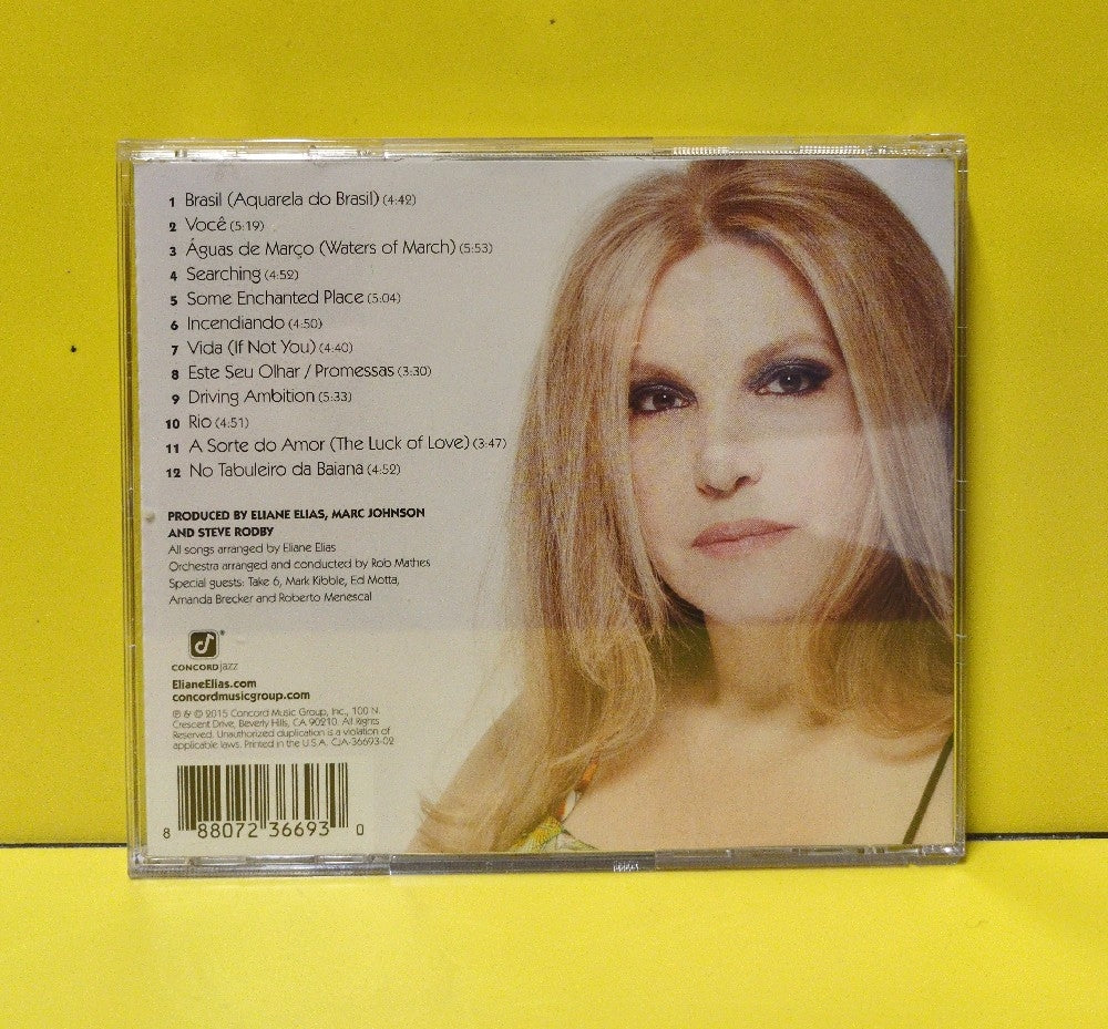 Eliane Elias - Made In Brazil - 2015 - CJA-36693-02 - Used - EX - CDs