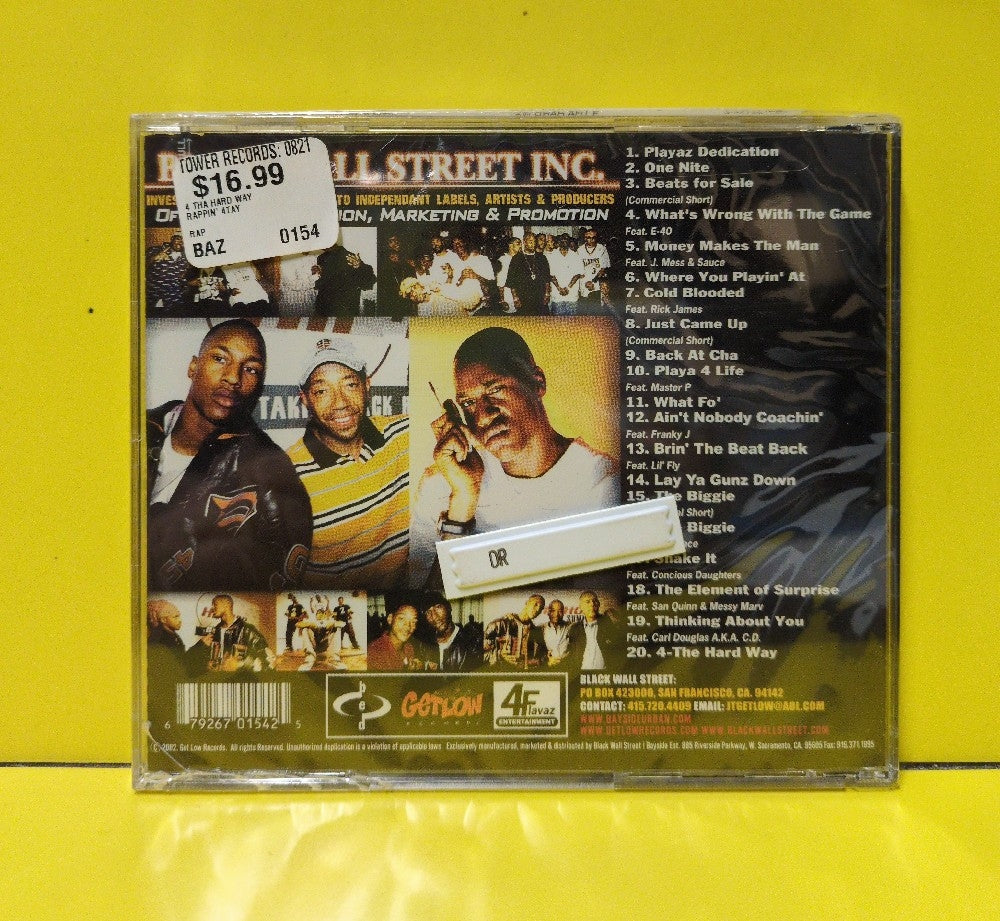 Rappin' 4-Tay - 4 Tha Hard Way - 2002 - New - Sealed - CDs - Reissue