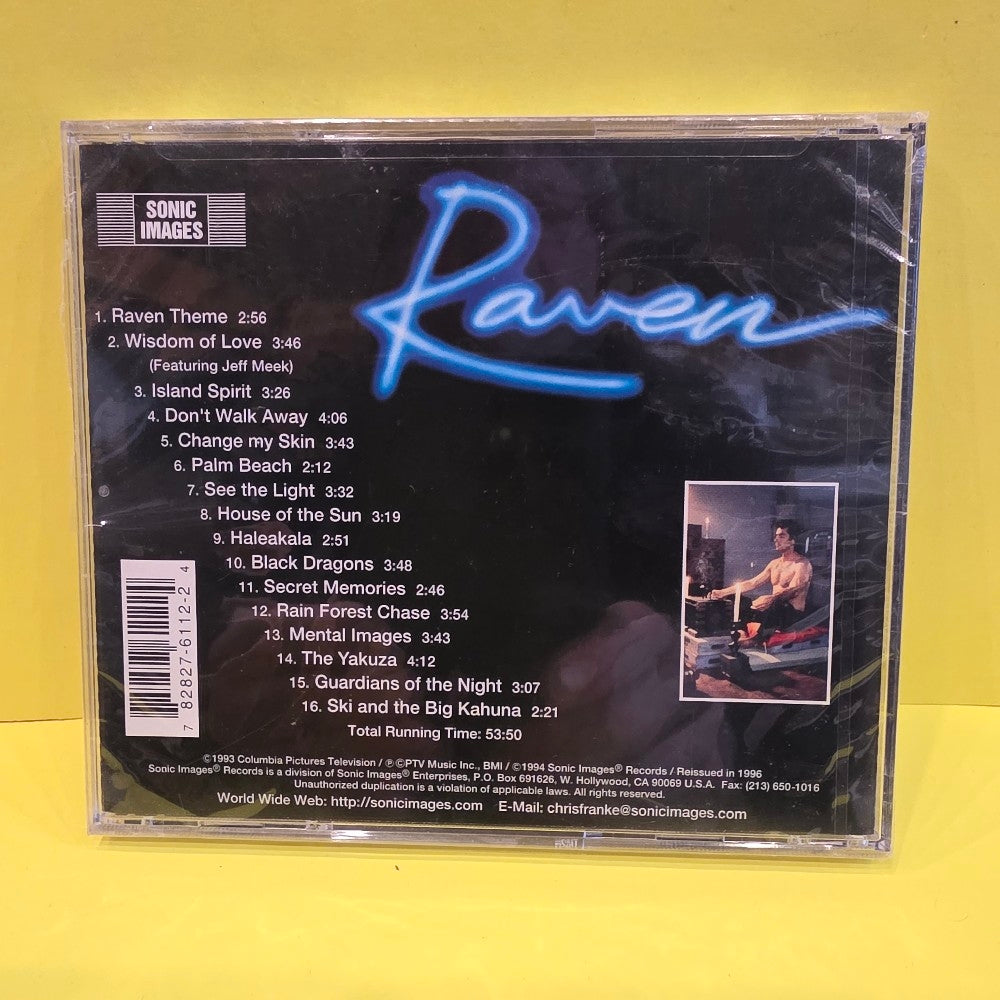 Christopher Franke - Raven (Original Soundtrack From The TV Series) - 1993 - SID-6112 - New - Sealed - CDs