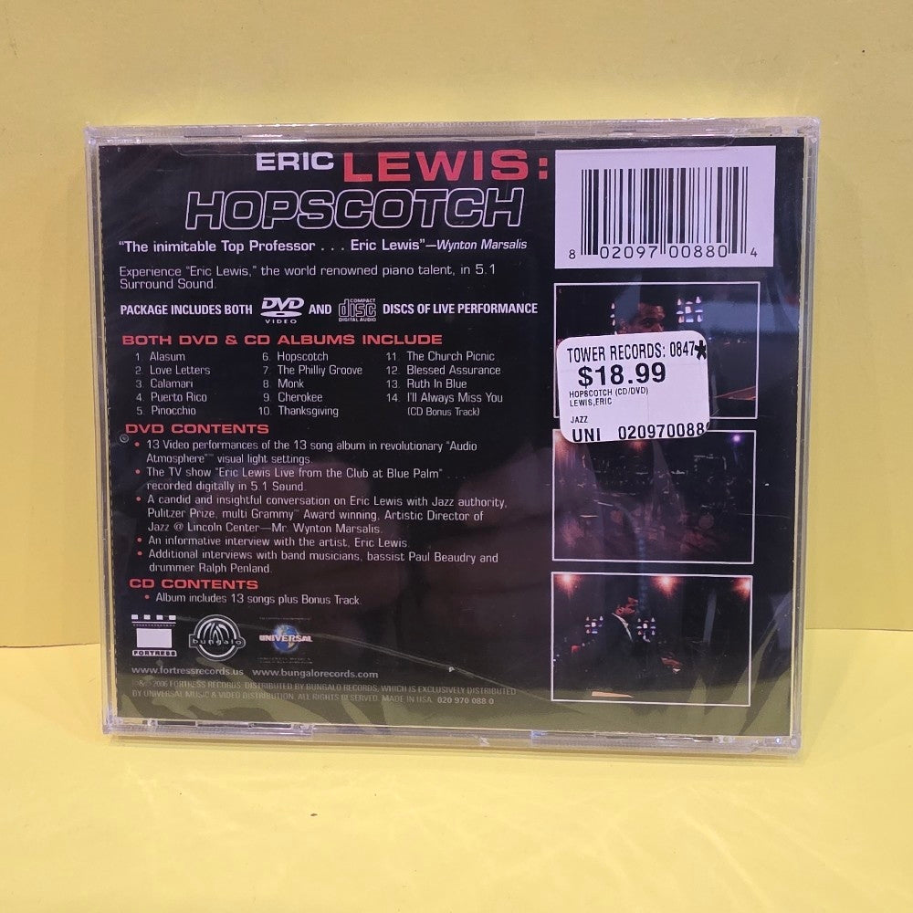 Eric Lewis - Hopscotch - 2006 - 020 970 088 0 - New - Sealed - CDs