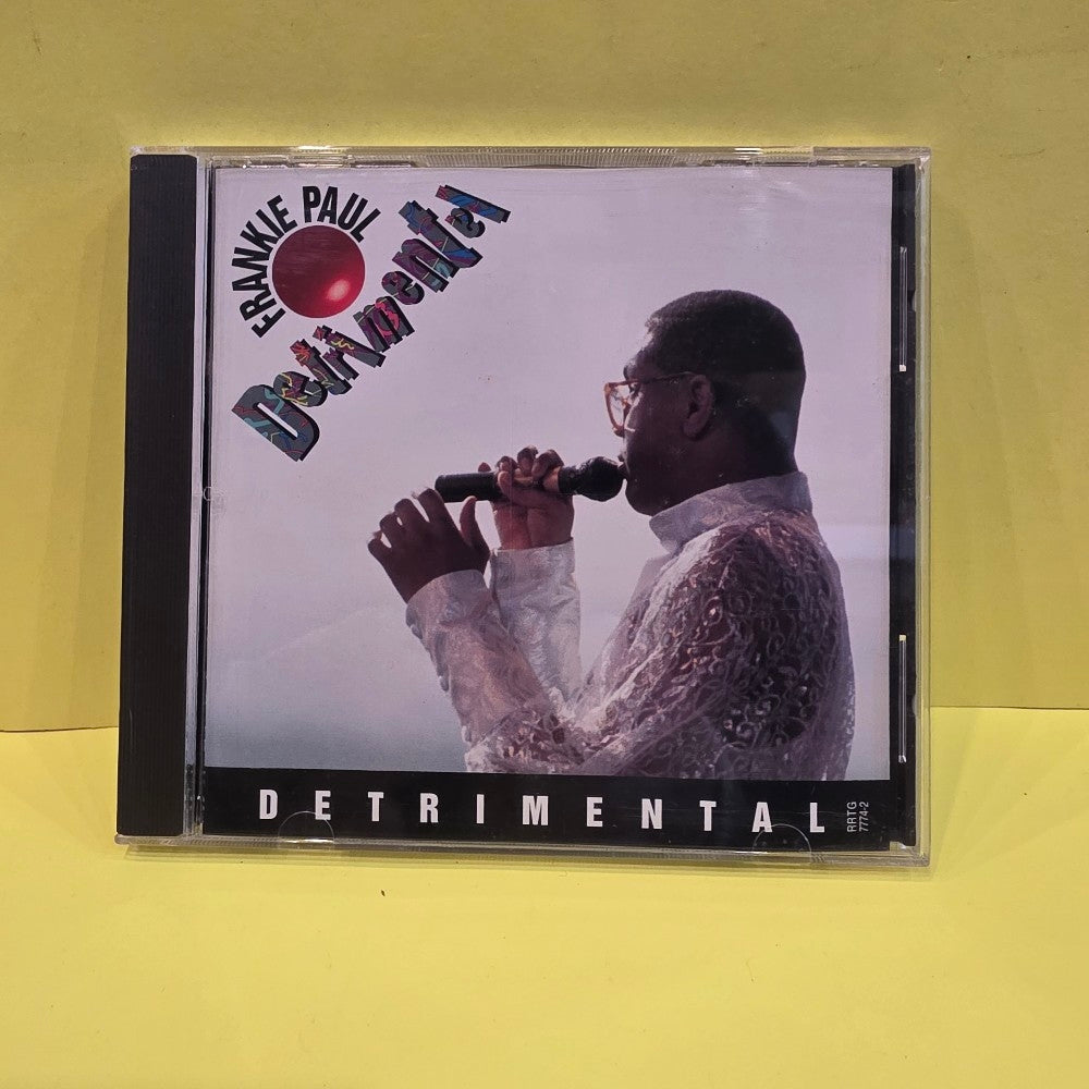 Frankie Paul - Detrimental - 1993 - RRTG 7774-2 - Used - NM - CDs