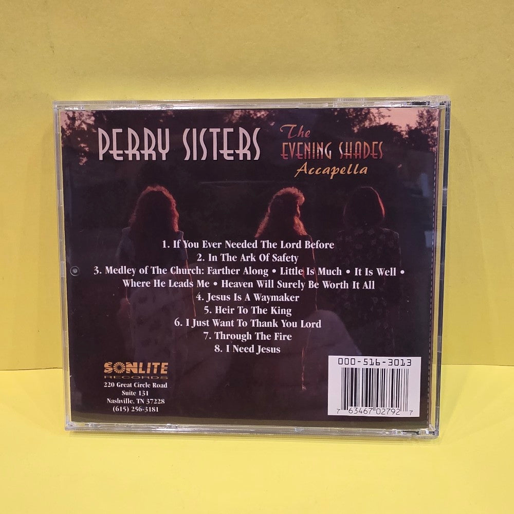 Perry Sisters  - The Evening Shades Accapella - 1996 - SON-279 - Used - EX - CDs