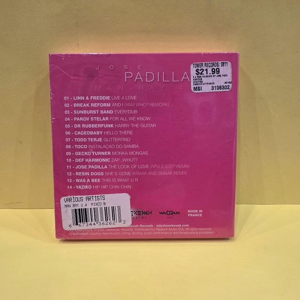 Jose' Padilla - Man Ray 4 - 2005 - 3106302 - New - Sealed - CDs