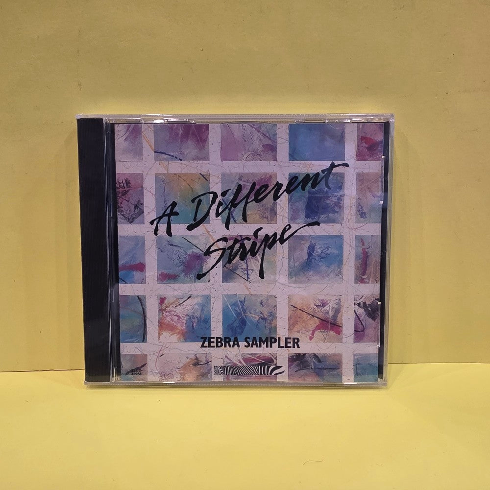Various  - A Different Stripe: Zebra Sampler  - 1988 - New - Sealed - CDs