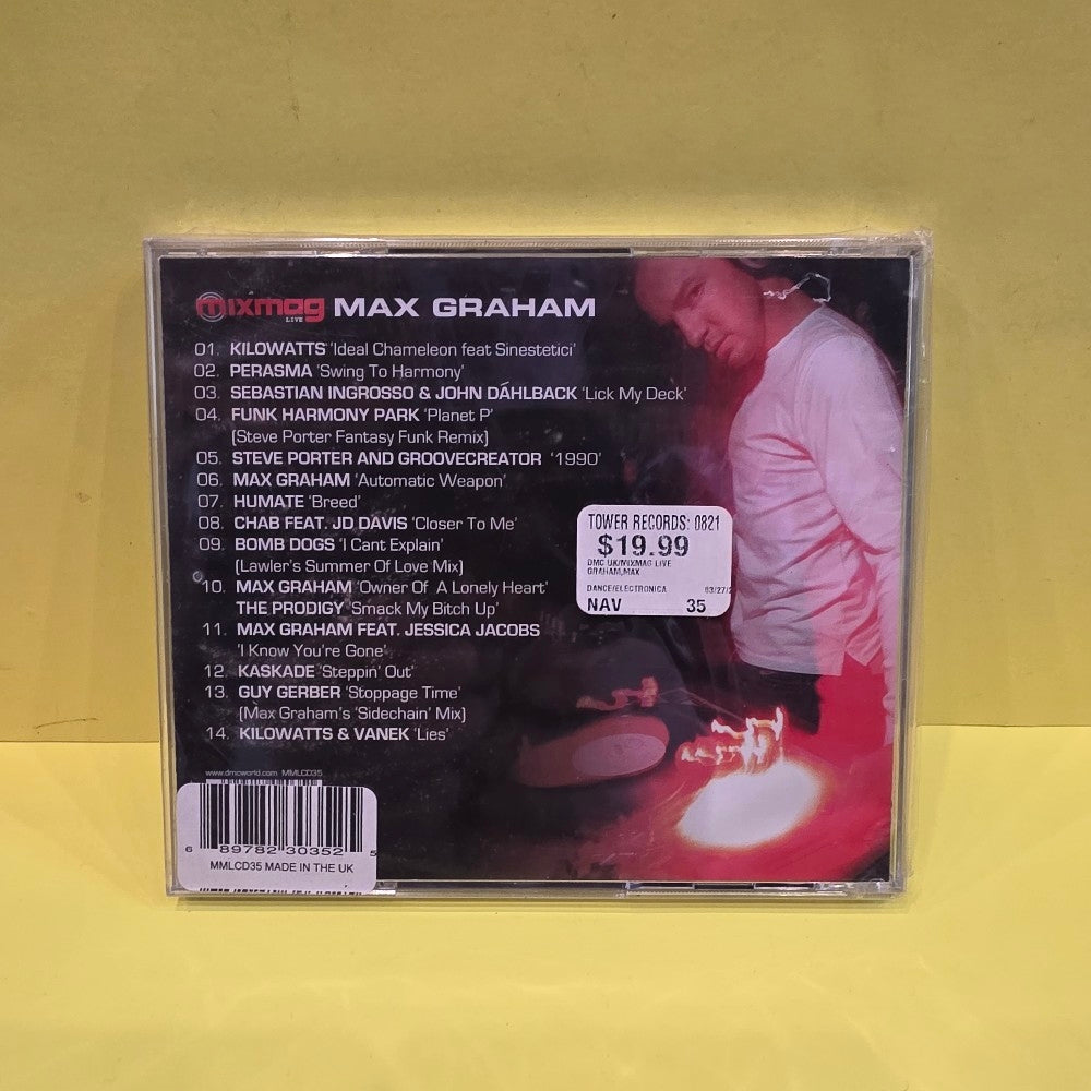 Max Graham - Mixmag Live - 2005 - MMLCD35 - New - Sealed - CDs
