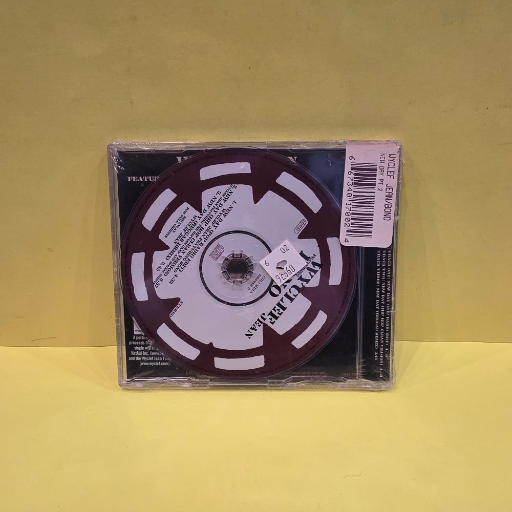 Wyclef Jean Feat. Bono - New Day - 1999 - 66812 5 - New - Sealed - CDs