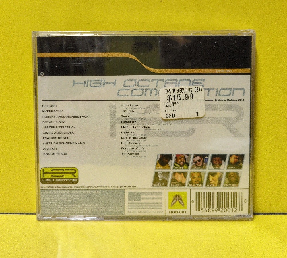 Various - High Octane Compilation - 1998 - HOR 001 - New - Sealed - CDs