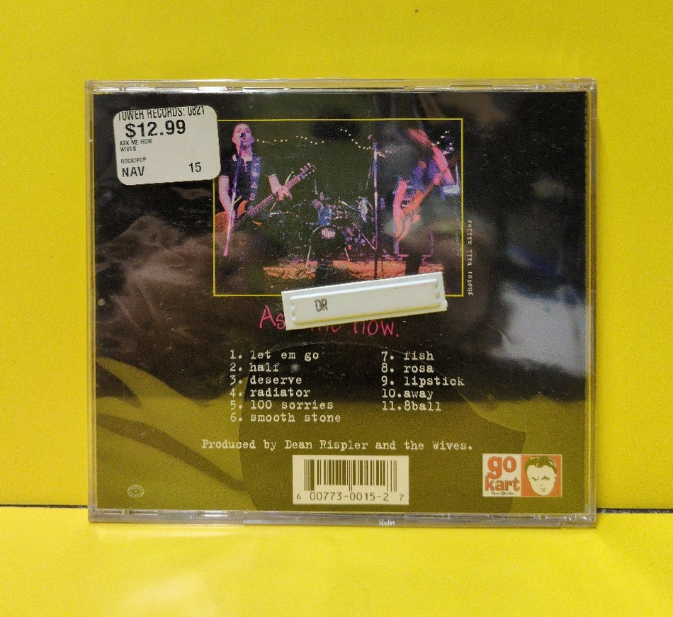 Wives - Ask Me How. - 1995 - 015 - New - Sealed - CDs