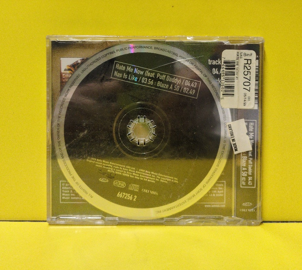 Nas - Hate Me Now / Nas Is Like - 1999 - 667256 2 - New - Sealed - CDs - CD Single - UK Import