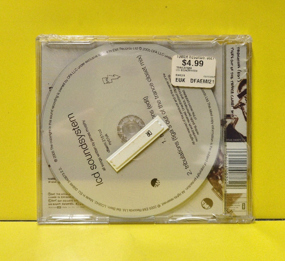 LCD Soundsystem - Tribulations - 2005 - dfaemi 2151cd - New - Sealed - CDs - CD Single - UK Import