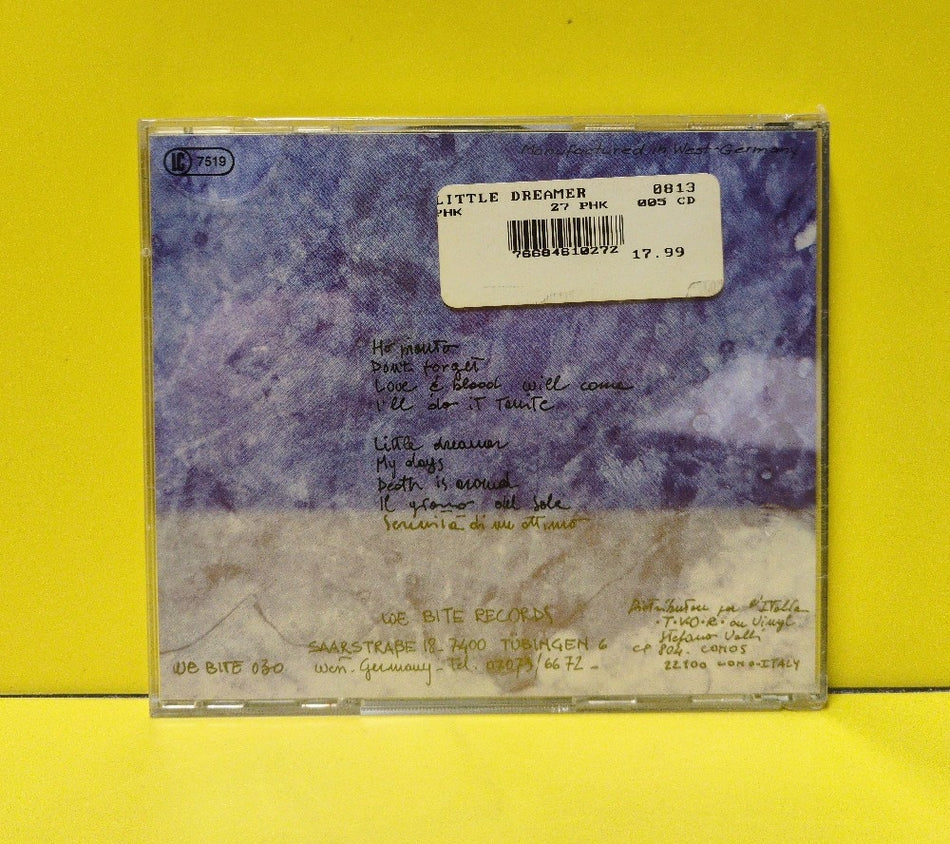 Negazione - Little Dreamer - 1988 - WE BITE 030 CD - New - Sealed - CDs - Germany Import