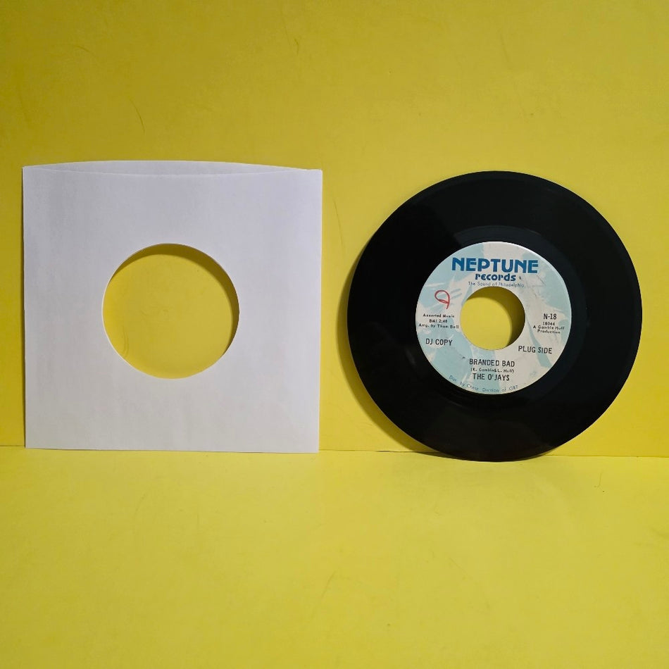 The O' Jays - Branded Bad/You're The Best Thing Since Candy 7" Promo  - 1969 - N-18 - Used - VG+ - Vinyl