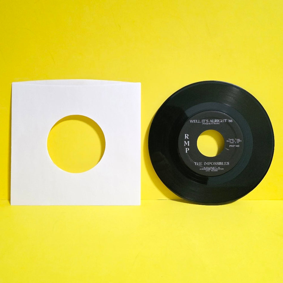 The Impossible  - Well It's Alright '66 / Everywhere I Go. 7" - PRP 501 - Used - VG+ - Vinyl