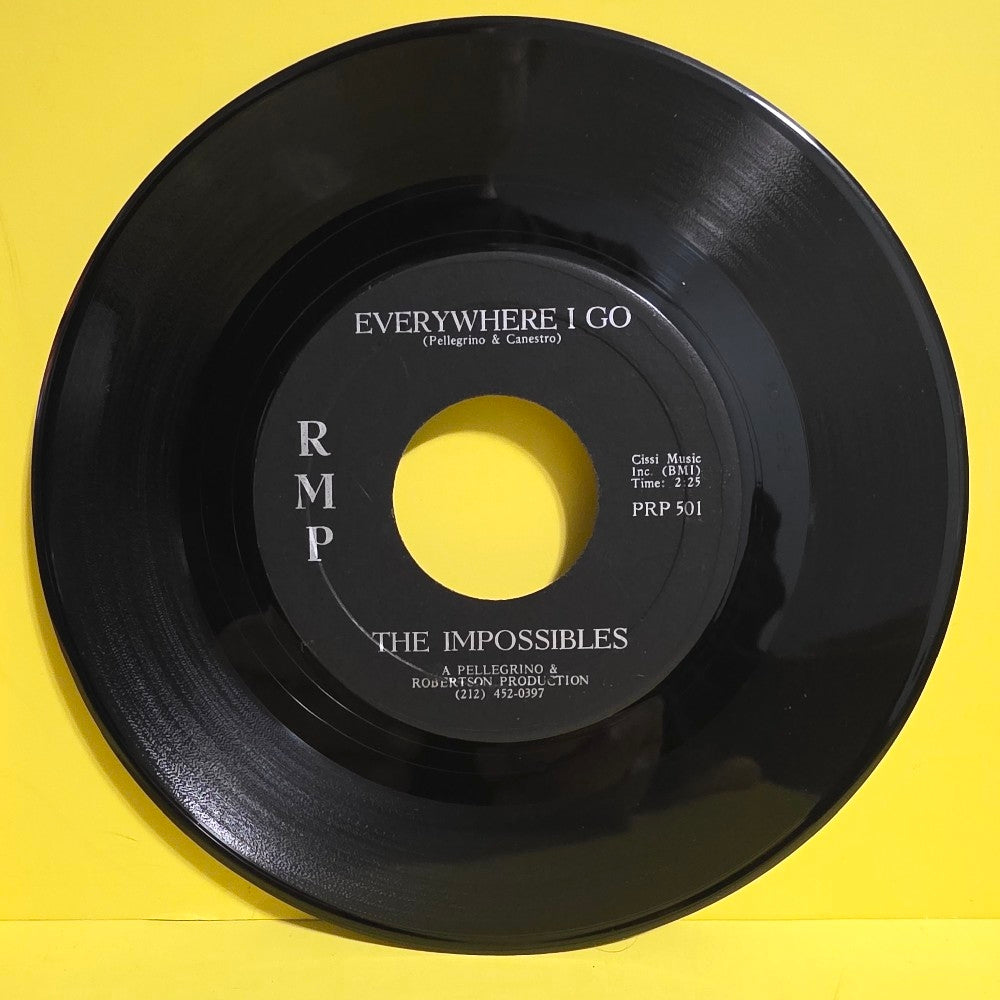 The Impossible  - Well It's Alright '66 / Everywhere I Go. 7" - PRP 501 - Used - VG+ - Vinyl