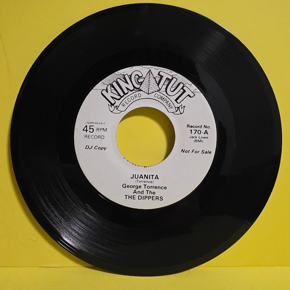 George Torrence / The Dippers / The Clovers - Juanita/For Sentimental Reason 7" Promo  - 170 - Used - VG++ - Vinyl
