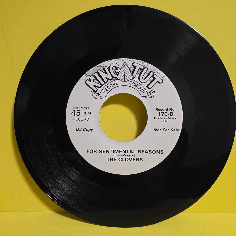 George Torrence / The Dippers / The Clovers - Juanita/For Sentimental Reason 7" Promo  - 170 - Used - VG++ - Vinyl