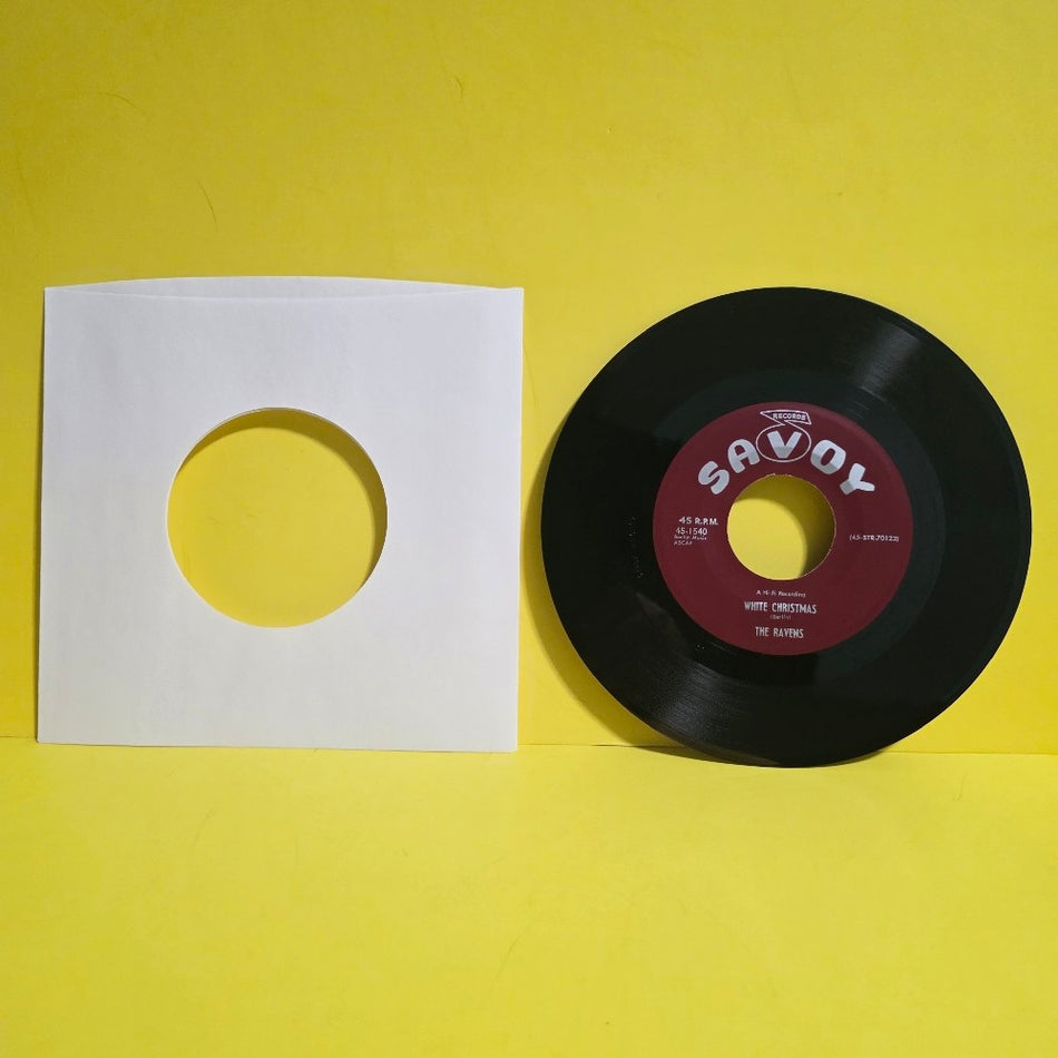 The Ravens - White Christmas/ Silent Night - 1958 - 45-1540 - Used - VG++ - Vinyl