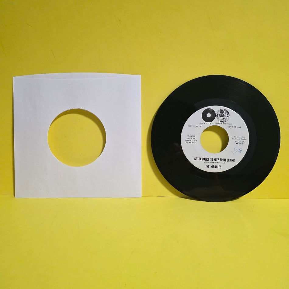 The Miracles - I Gotta Dance To Keep From Crying 7" Promo  - 1963 - T-54089 - Used - VG+ - Vinyl