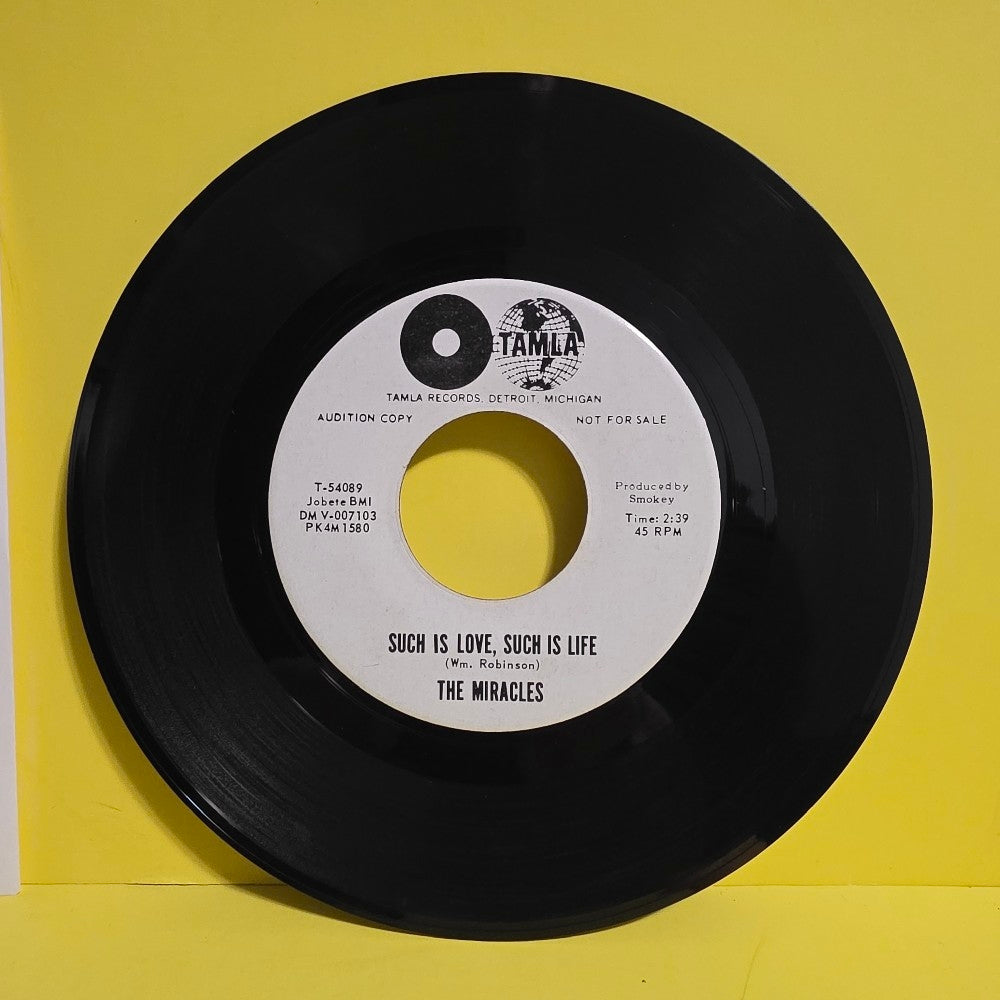 The Miracles - I Gotta Dance To Keep From Crying 7" Promo  - 1963 - T-54089 - Used - VG+ - Vinyl