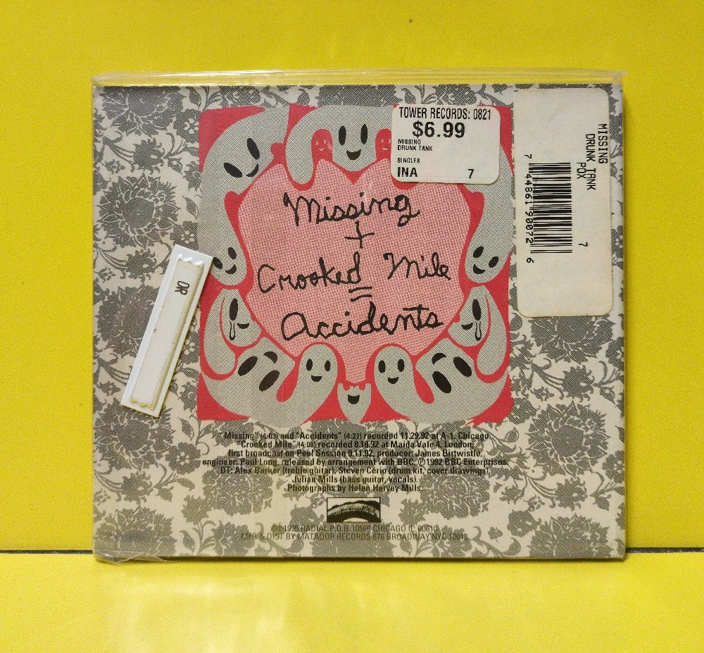 Drunk Tank - Missing - 1995 - RDL 07-2 - New - Sealed - CDs