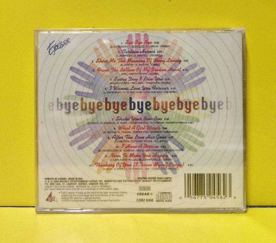The Countdown Singers - Bye Bye Bye - 2000 - EXM2 0456 - New - Sealed - CDs