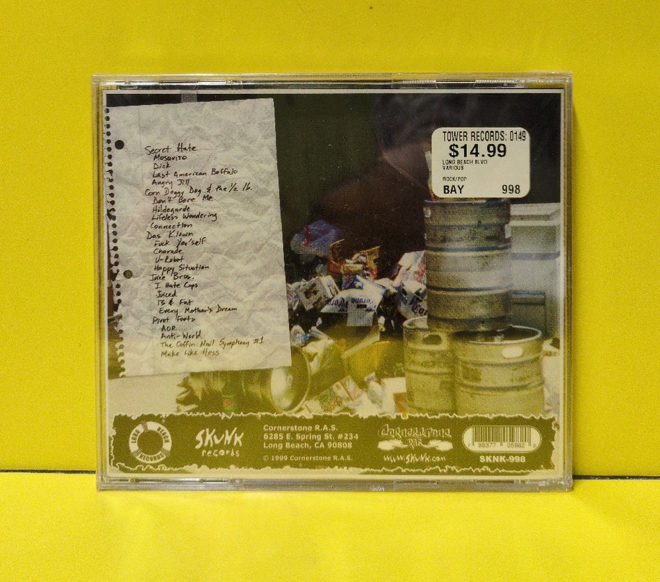 Various - Long Beach Blvd - 1999 - SKNK-998 - New - Sealed - CDs